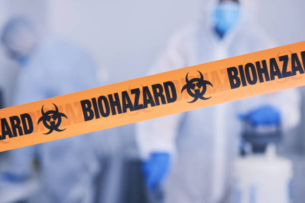 Professional Blood Cleanup technician working in University Place, WA
